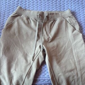 Men's Lulu Lemmon joggers.